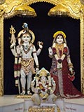 Bhagwan Shri Shankar, Shri Parvatiji and Shri Ganeshji